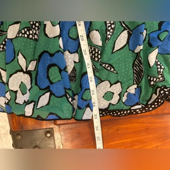 Cabi Celebrate Reversible Midi Dress Women’s Size XXS Floral Dot Mesh 6148 - Picture 9 of 10